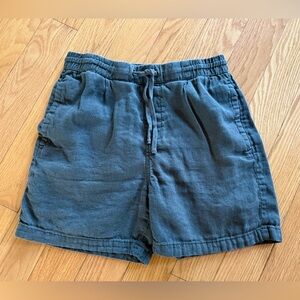 Zara linen type hunter green shorts size men’s small